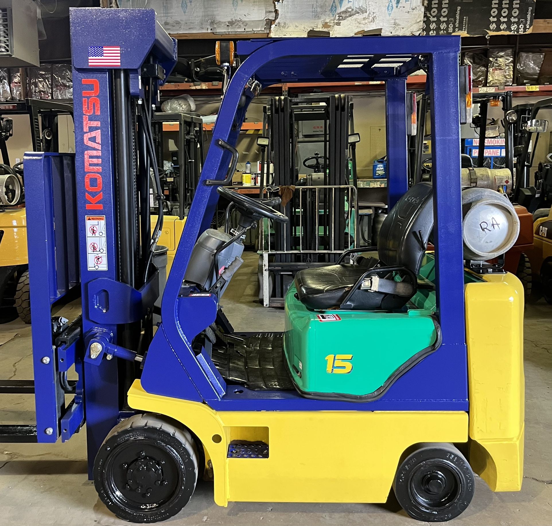 2000 Komatsu FG15ST-16 Lp Forklift