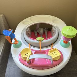 Booster Seat for Dining Table with Removable Tray