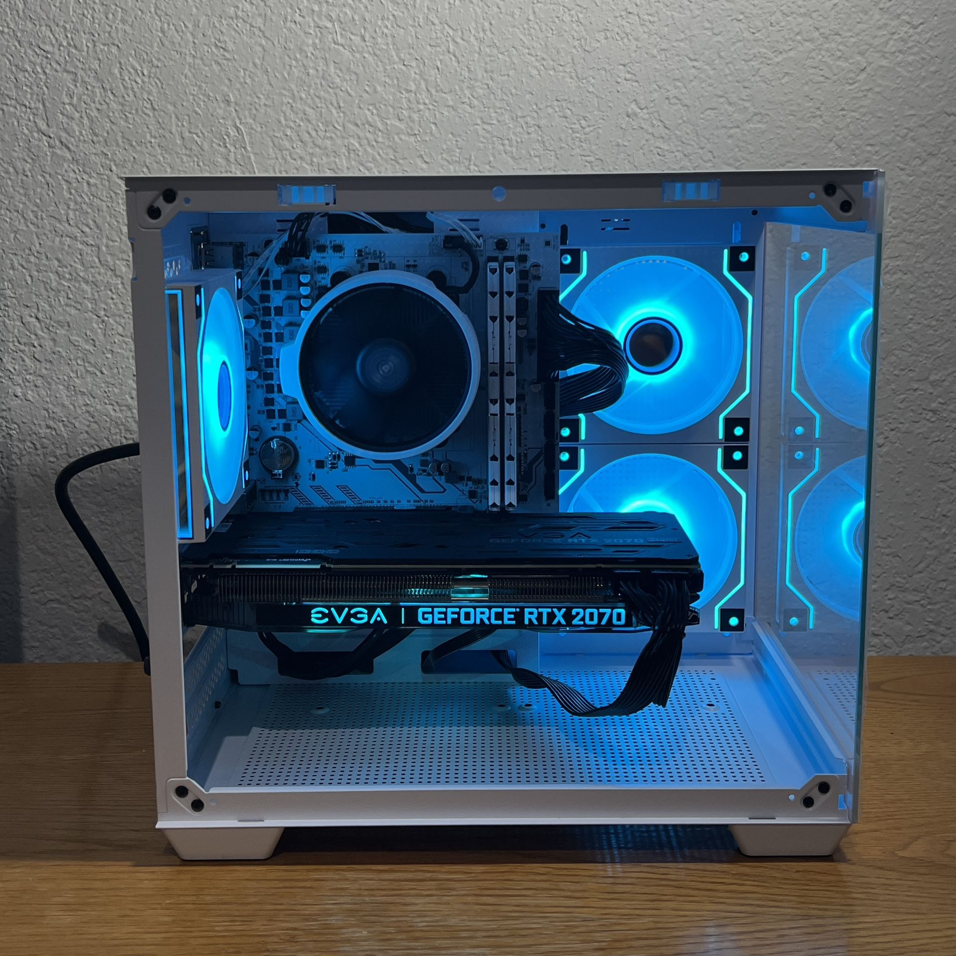 5600X / RTX 2070 Super | White Gaming PC with RGB