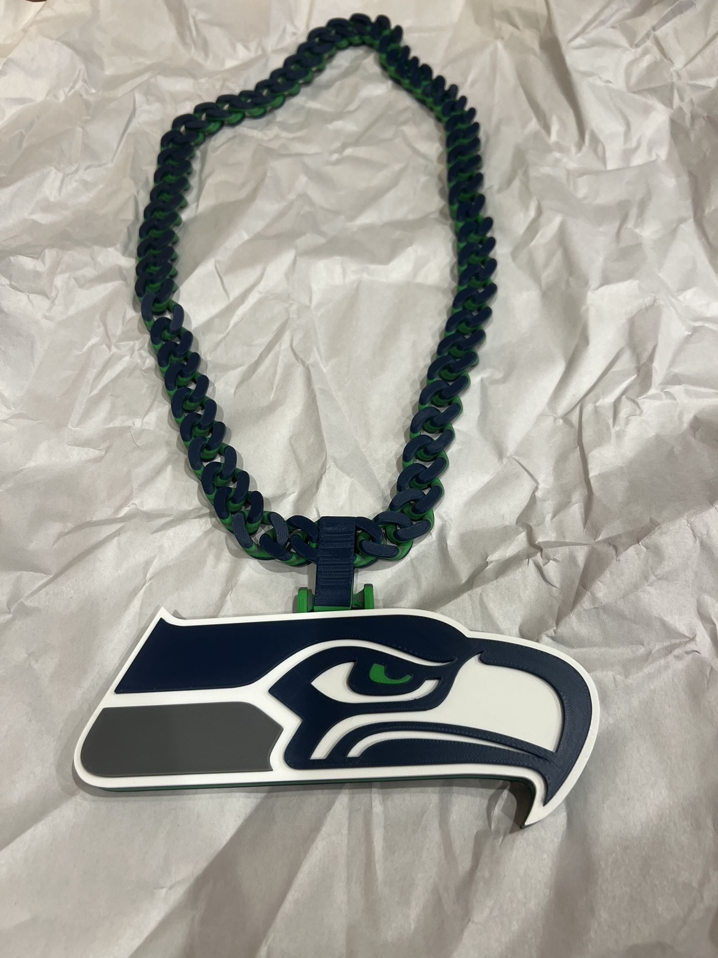 Seahawks Cuban link Chain