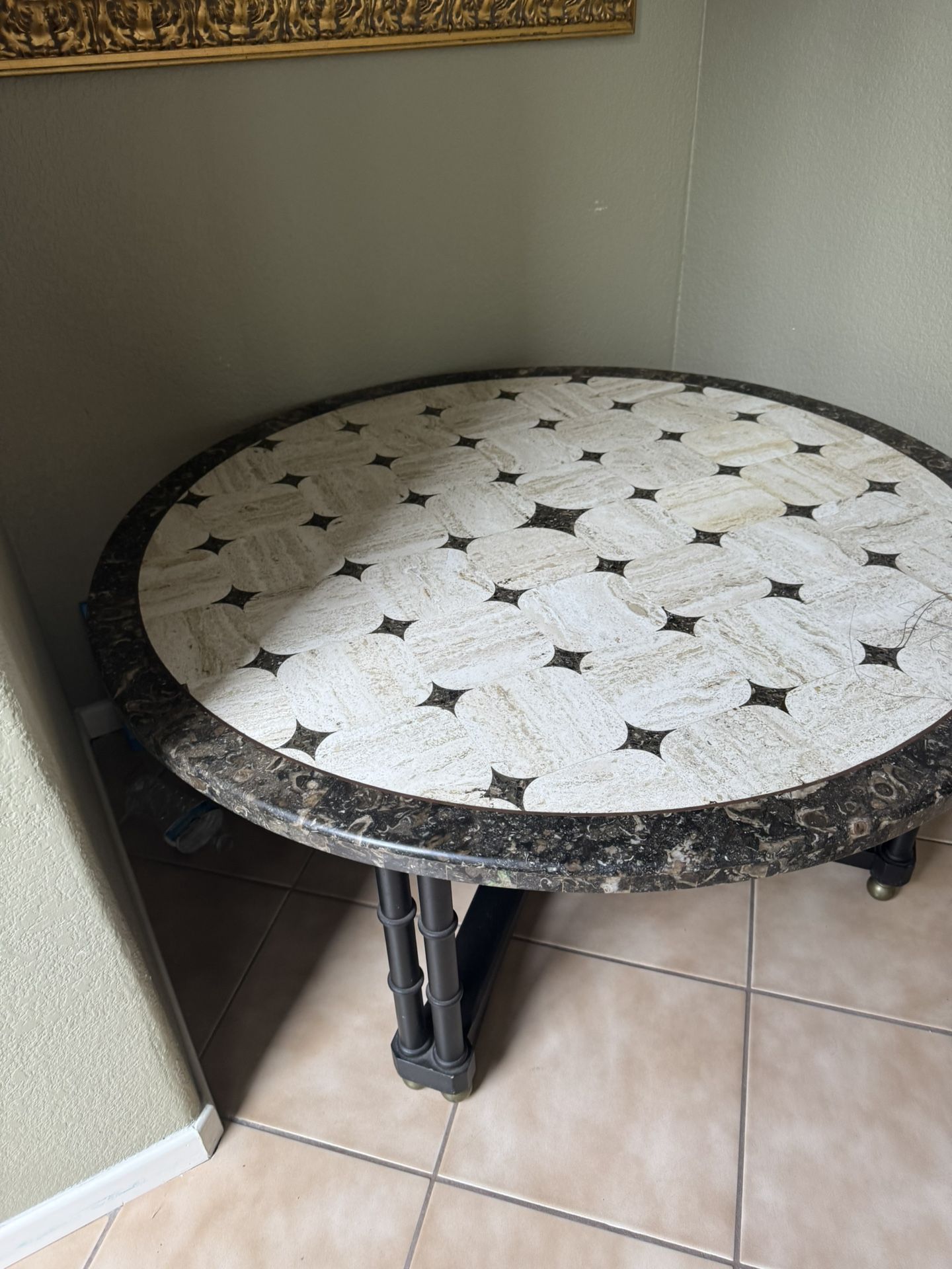 Amazing Italian Coffee Table, marble.