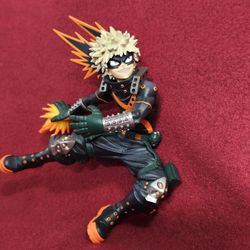 Blast-Strike Bakugo: Dynamic Hero Impact Figure