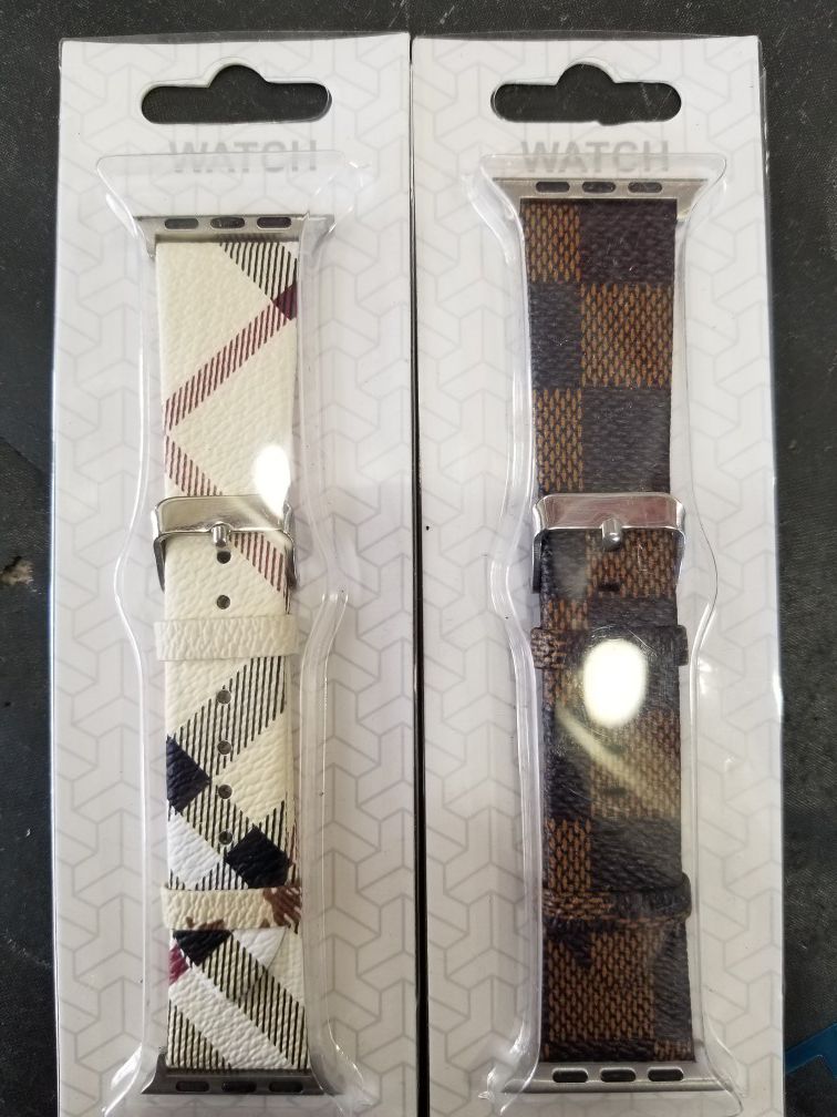2 x Apple watch bands for 38,40,42 and 44mm