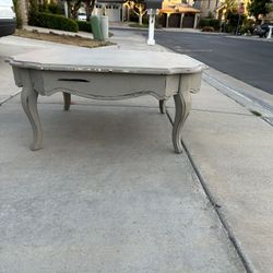 Antique Victorian Coffee Table 