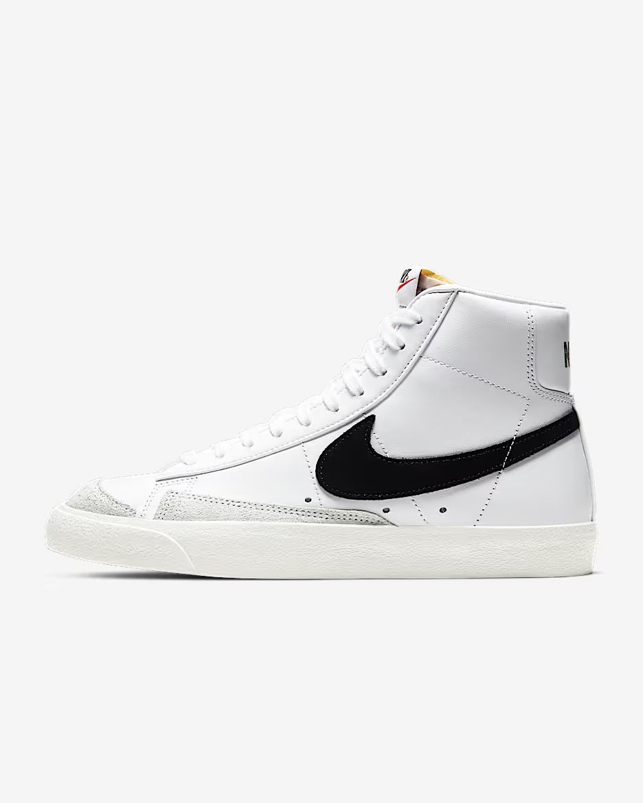 Nike Blazer Mid 77 Vintage White Black BQ6806-100 Men's New Men’s Size 7