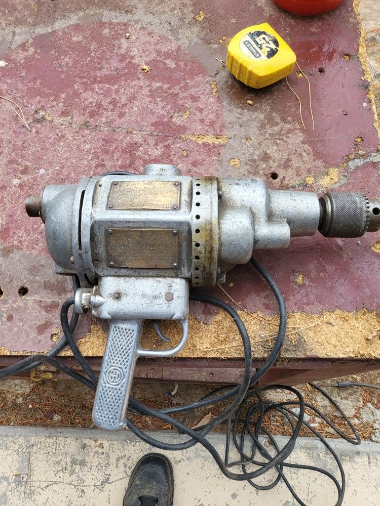 Vintage Antique Drill