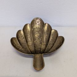 Brass Leaf Bowl