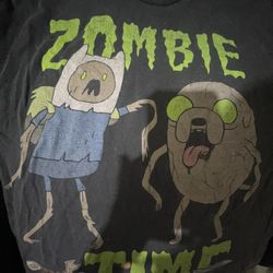 Large Adventure Time Short Sleeve Shirt