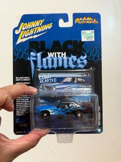 Johnny lighting blue flames Pontiac gto