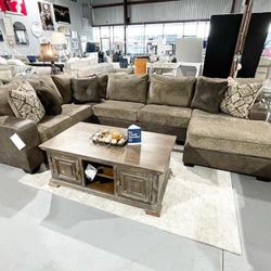 Sectional In Stock For Immediate Delivery 