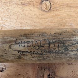 Vintage Baseball Model Bats. Mantle, Jackie Robinson, Bench, Carter, Enos Slaughter Autographed 