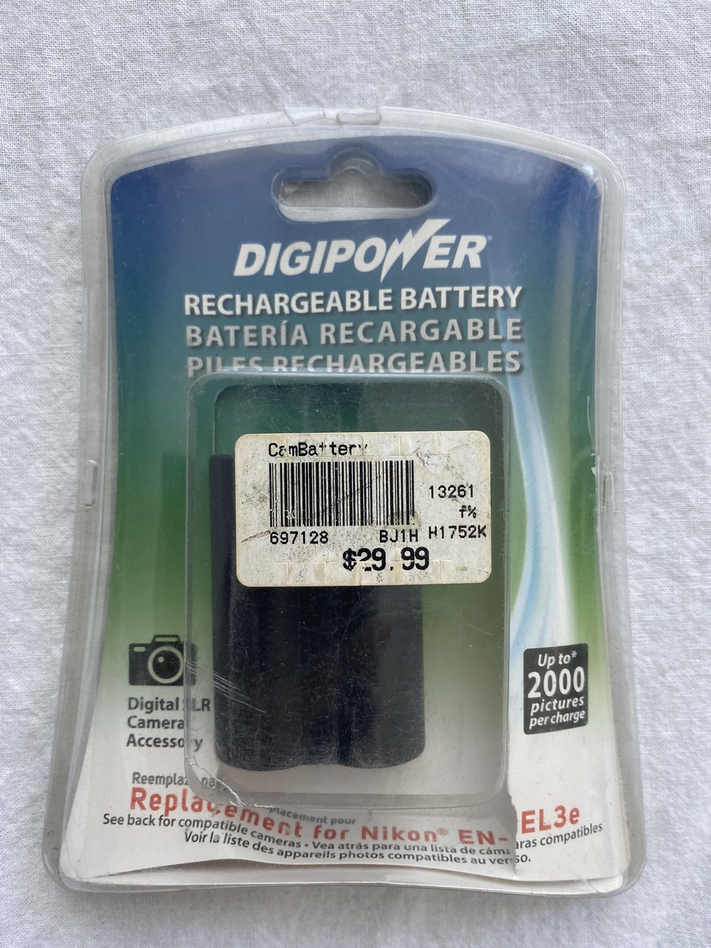 Digipower Rechargeable Battery For DSLR