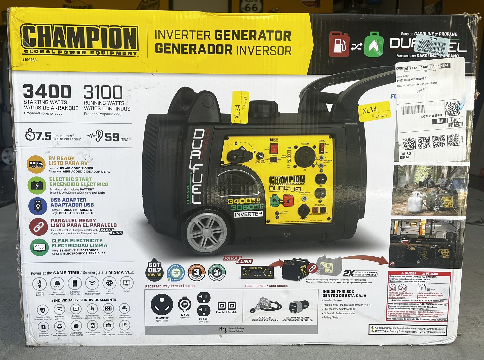 Generator, Champion