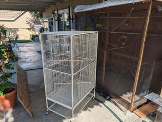 Portable large bird cage