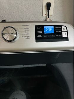 Maytag washer and dryer