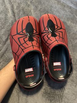 Spider-Man crocs M7W9  & M8W10 Now available 