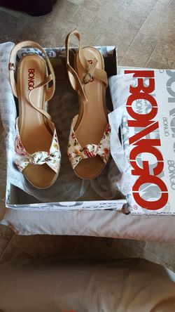 Bongo wedge sandals. Brand new on box . Never been used. Size 8