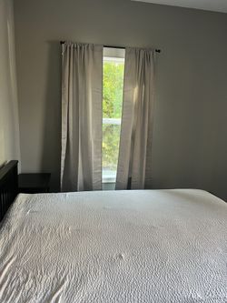 Curtains And Rod
