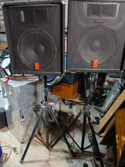 Pair Of Fender Monitors