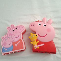 Peppa Pigs' Carry & Carry-Along Brother.