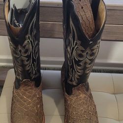 LOS ALTOS BOOTS  grisly Leather "ORIGINAL LEATHER "