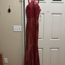 Beautiful Red Formal Or Prom Dress 