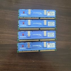 Kingston KHX3200AK2/512 512MB PC3200 DDR Non-ECC CL2 Hyper X Kit