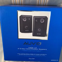 Audio 4 Inch 3-way Speaker (pair)