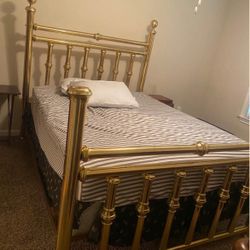 Vintage Brass Bed Frame 