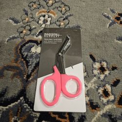 Madison Supply Medical Scissors, EMT and Trauma Shears - 7.5 Inch Premium Quality Stainless Steel Bandage Scissors - Fluoride-Coated with Non-Stick 