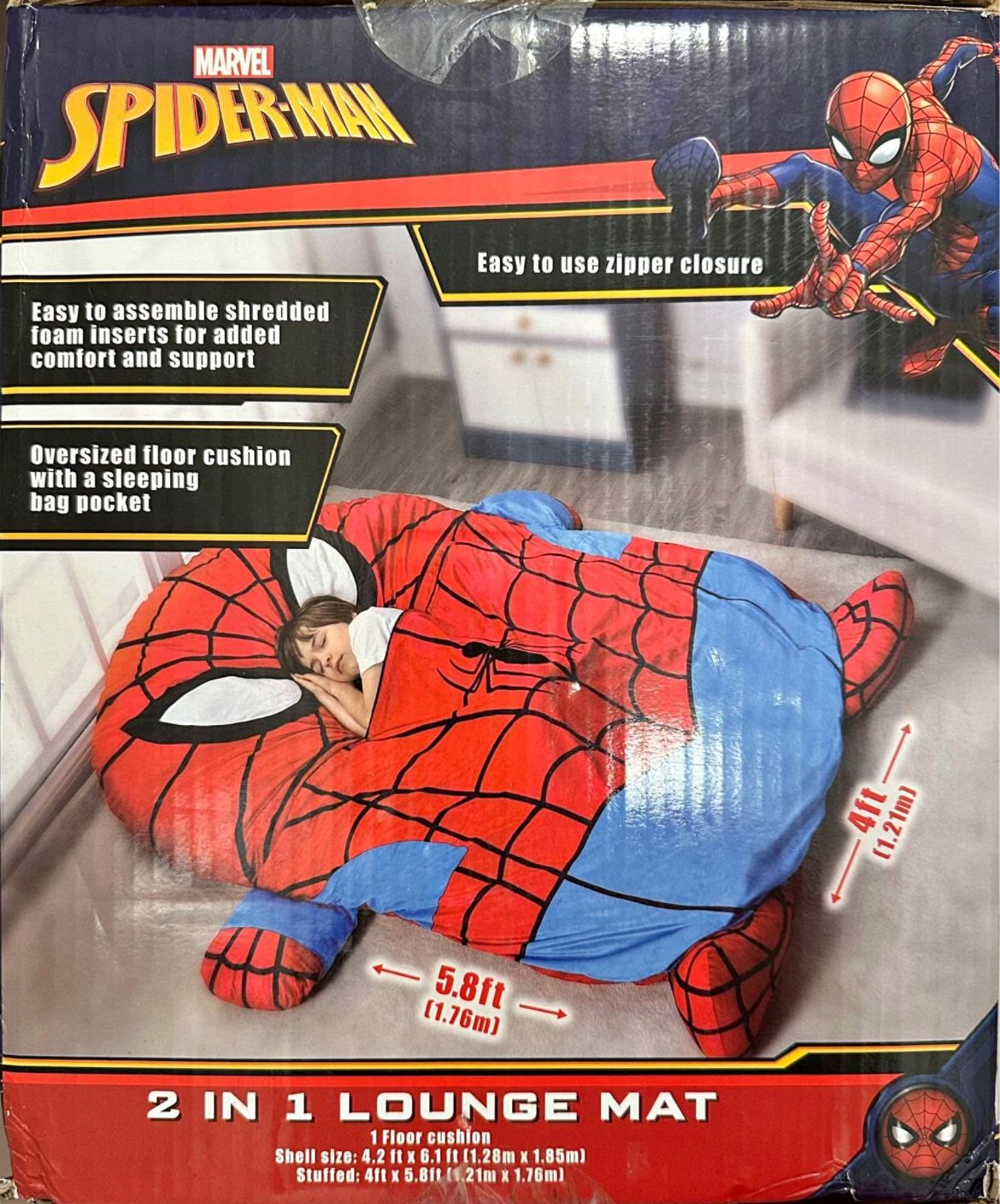Spider-man 2 in 1 Lounge Mat