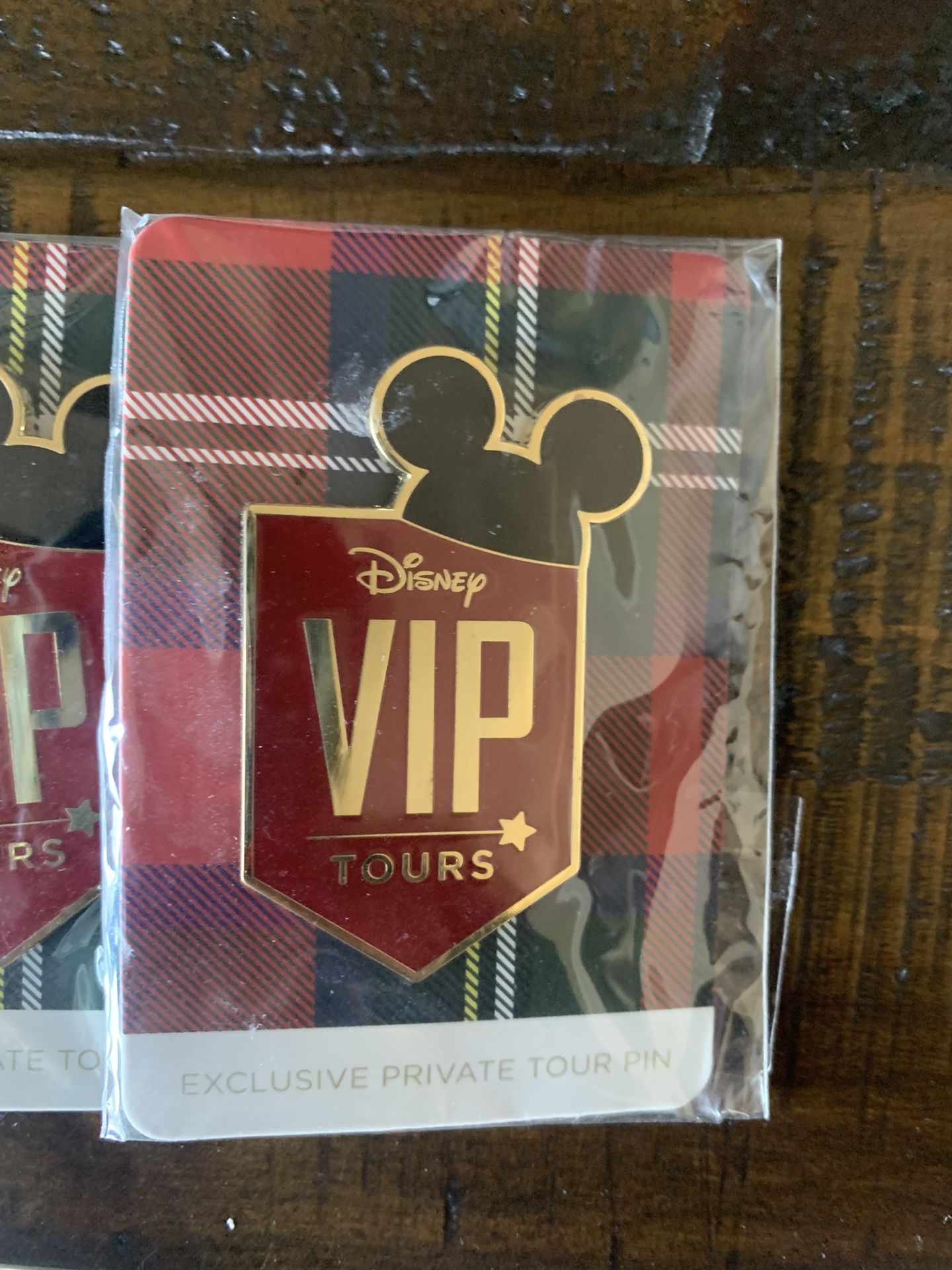 Disney VIP Pins 4 Count 