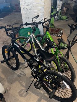 2 Mongoose’s & 1 Hyper BMX Bikes!