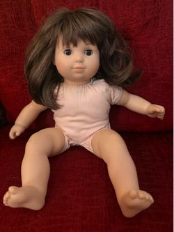 American Girl Bitty Baby Doll Brown Hair Brown Eyes 15" Doll