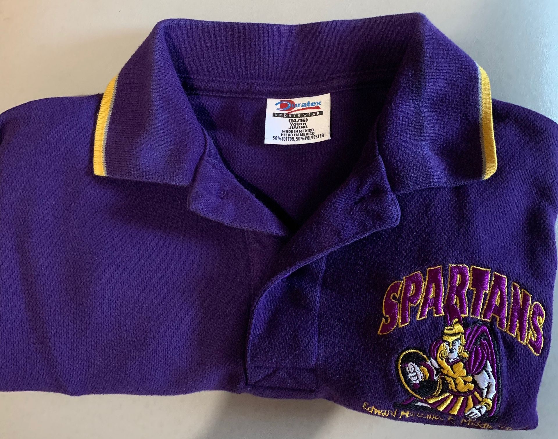 Manzano Middle school polo shirts