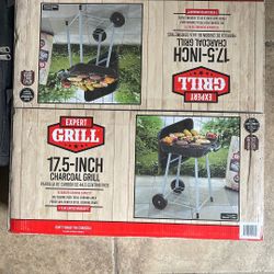 New 17.5” Charcoal Grill