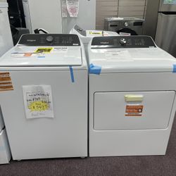 Washer And Dryer Set New 1 Year Warranty 
