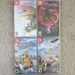 Nintendo Switch Games - New & Sealed 