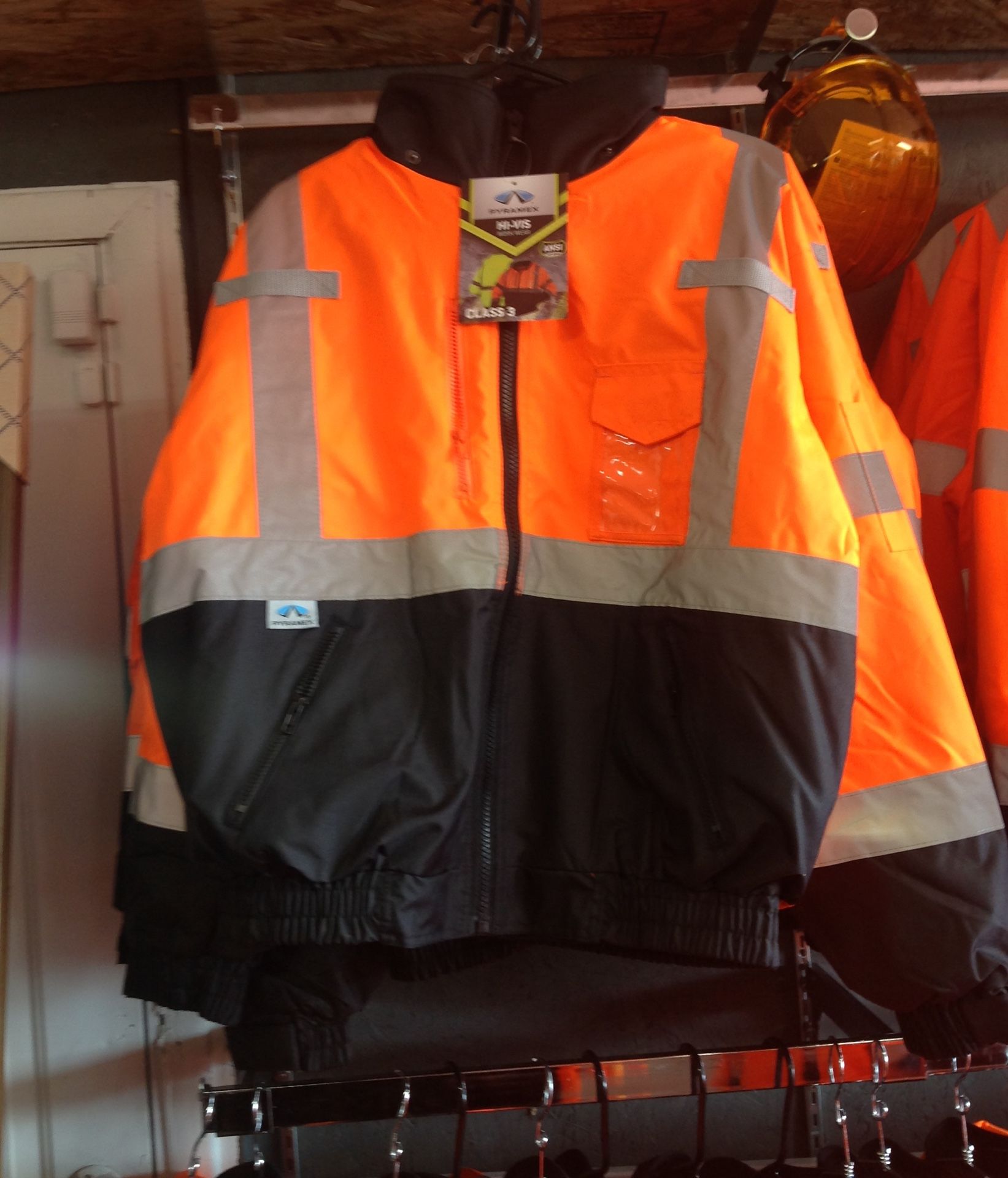 Class 3 High Visibility Safety Jacket with Removable Fleece