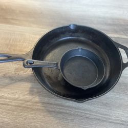 Cast Iron Skillet 10.25” – Like New – Only Used Few Times – $25