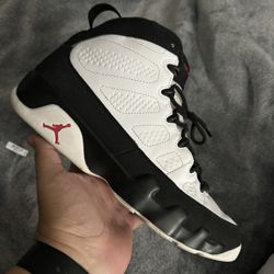 Jordan 9 White And Red