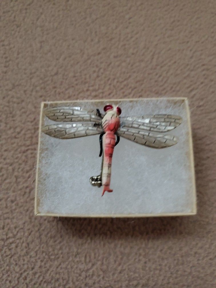 Vintage Dragonfly Pin