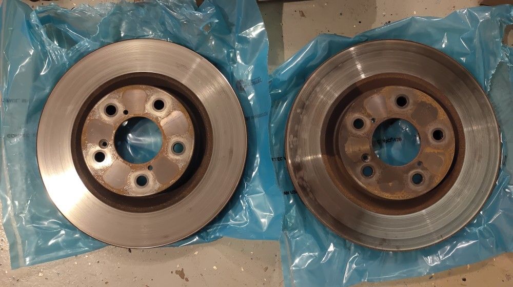 Used Honda Odyssey Pilot Acura (2) Front Brake Rotor 45251-TK8-A02 