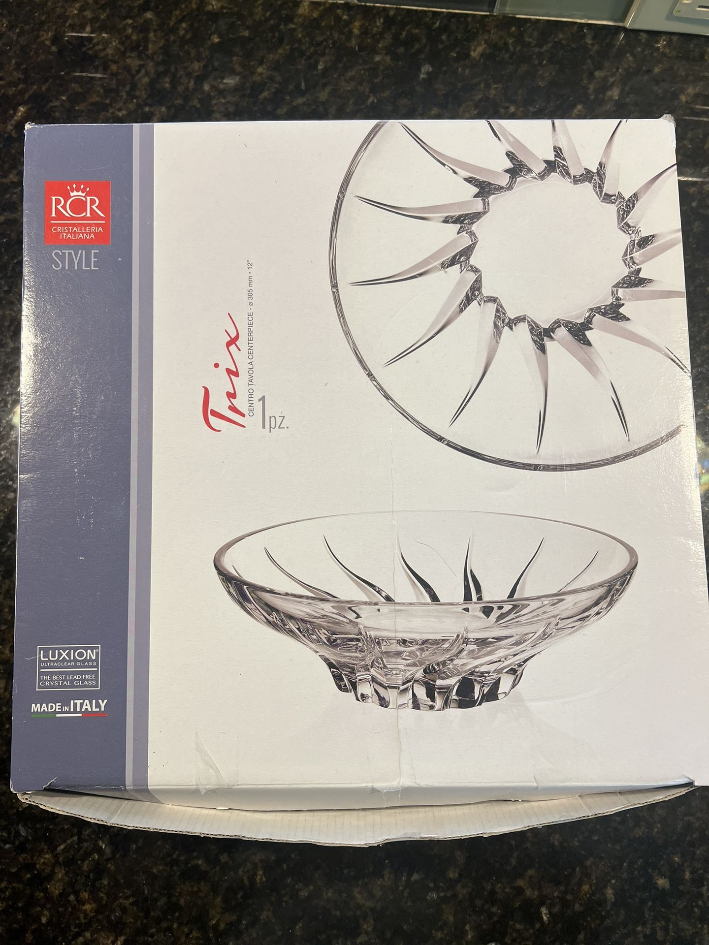 Crystal Centerpiece - Made In Italy