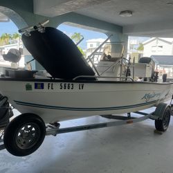 2001 Key Largo 160 With 60hp 4 Stroke Merc