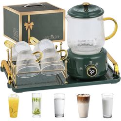 Electric Kettle Temperature Control Glass Tea Kettle Programmable Control Tea Pot