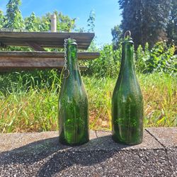 Wine Bottle Candle Holder