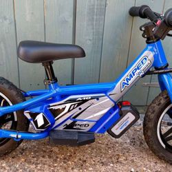 Amped A10 electric balance bike