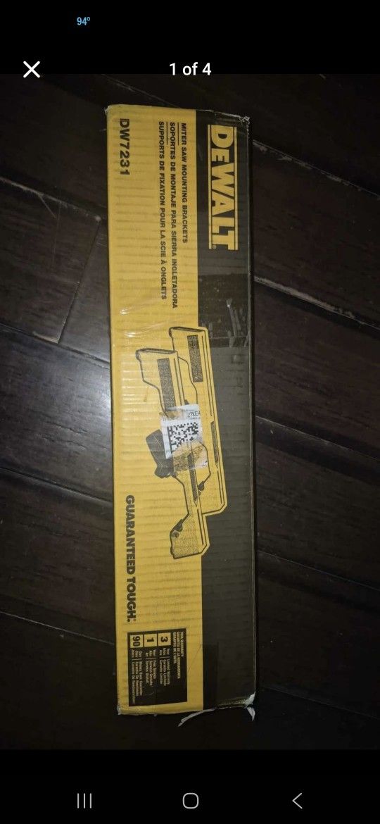 Dewalt Miter Saw Mounting Brackets DW7231