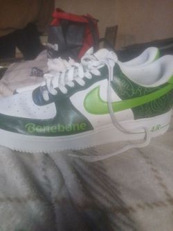 Nike Air Force 1 Benebone Custom Sneakers
